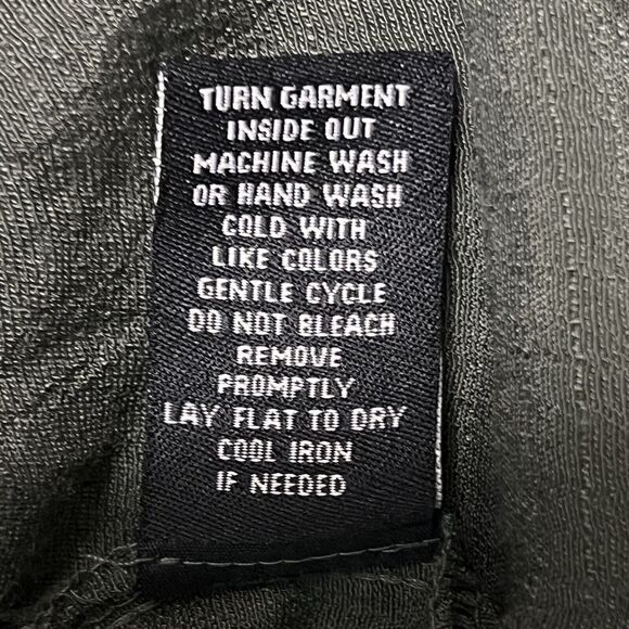 Zac & Rachel Tunic Blouse Women’s Large Top Green Roll Tab Lightweight NWT - Picture 10 of 15